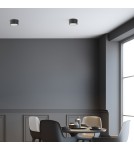 TK Lighting TOP BLACK LAMPA SUFITOWA 1 GX53 6241