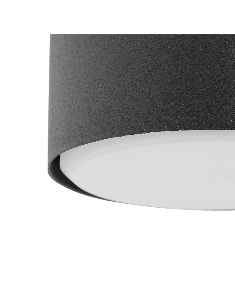 TK Lighting TOP BLACK LAMPA SUFITOWA 1 GX53 6241