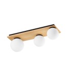 TK Lighting BIANCA WOOD LAMPA SUFITOWA 3 4542