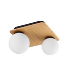 TK Lighting BIANCA WOOD LAMPA SUFITOWA 2 4541