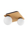 View TK Lighting BIANCA WOOD CEILING LAMP 2 4541