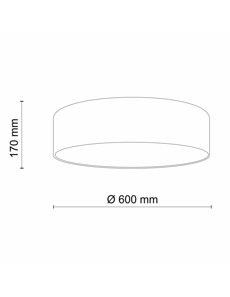 TK Lighting EARTH LAMPA SUFITOWA 4 4661