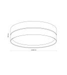 TK Lighting ECO LAMPA SUFITOWA 4 5774