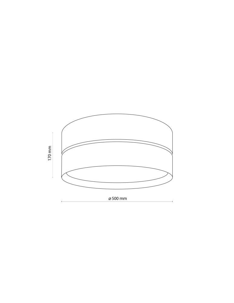 TK Lighting NICOL LAMPA SUFITOWA 4 4800