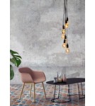 Pendant lamps - Lucide FIX MULTIPLE Pendant 7xE27 black 08408/07/30 - product 4