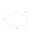 TK Lighting CLOUD WHITE KINKIET 2 X G9 4964