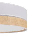 TK Lighting PAGLIA NEW WHITE LAMPA SUFITOWA 450 4764
