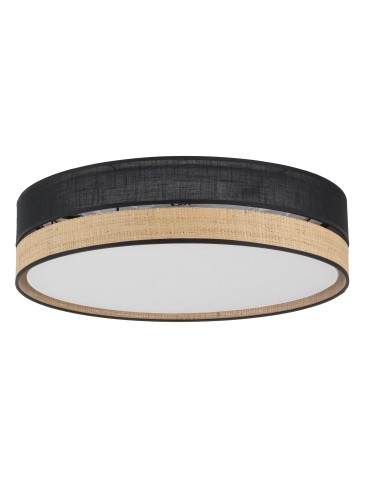 TK Lighting PAGLIA NEW BLACK LAMPA SUFITOWA 4  450 4763