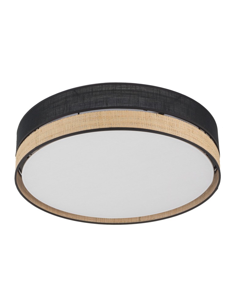 TK Lighting PAGLIA NEW BLACK LAMPA SUFITOWA 4  450 4763
