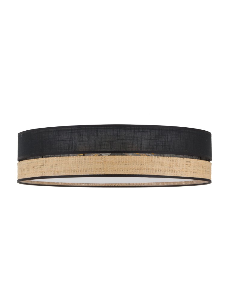 TK Lighting PAGLIA NEW BLACK LAMPA SUFITOWA 4  450 4763