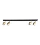 TK Lighting TOP BLACK GOLD LAMPA SUFITOWA 4 5619