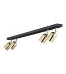 TK Lighting TOP BLACK GOLD LAMPA SUFITOWA 4 5619