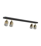 TK Lighting TOP BLACK GOLD LAMPA SUFITOWA 4 5619