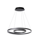 LED pendant lamps - Lucide TRINITI LED pendant black white 46402/99/30 - product 3
