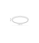 TK Lighting AQUA 300 BLACK 24W LED 6901
