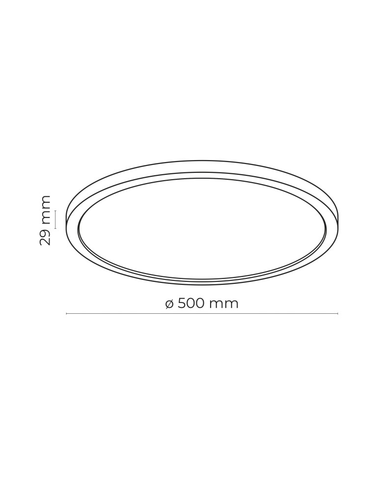 TK Lighting AQUA 500 WHITE 45W LED 6904