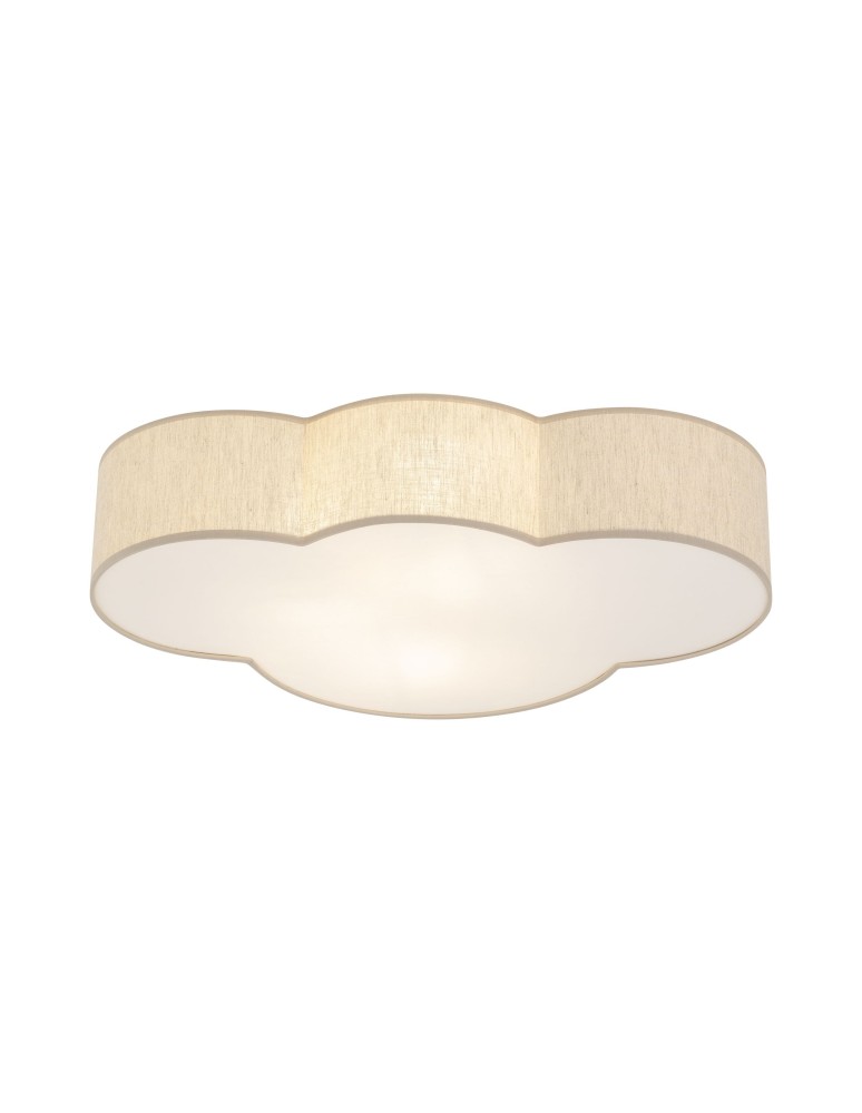 TK Lighting CLOUD LINEN LAMPA SUFITOWA 4 4336