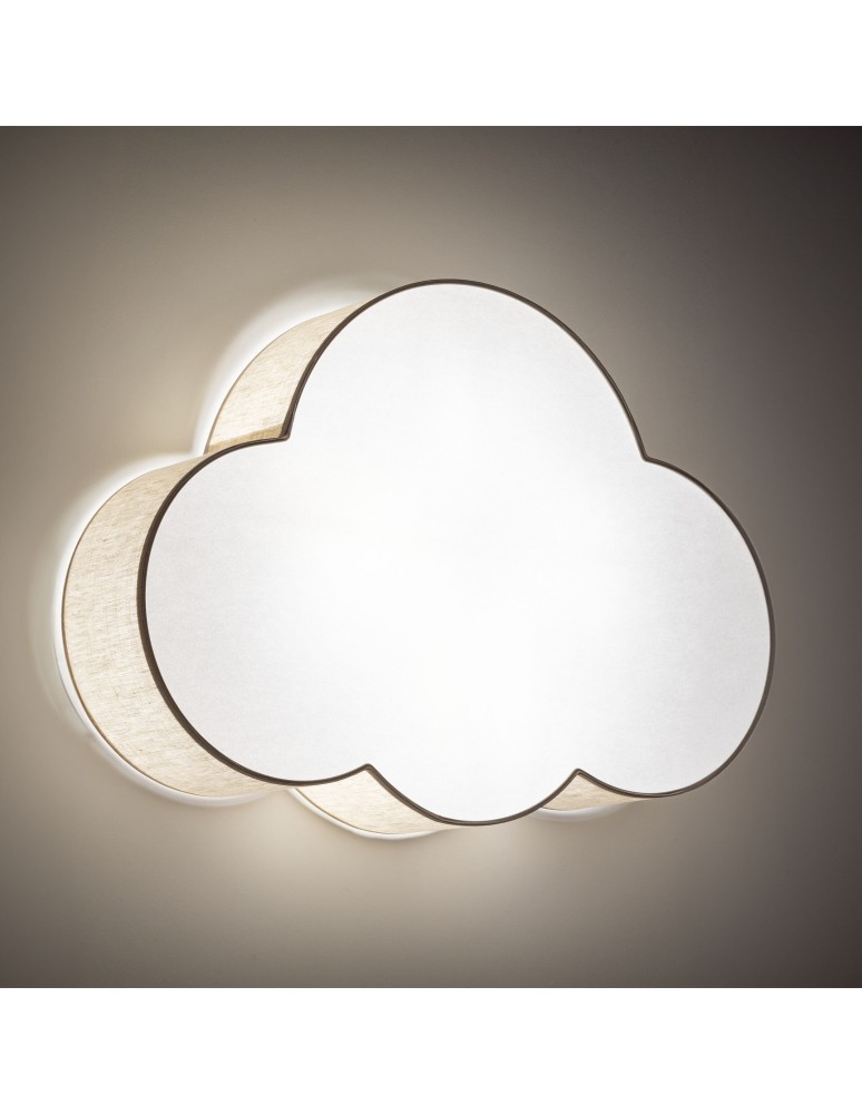 TK Lighting CLOUD LINEN LAMPA SUFITOWA 4 4336