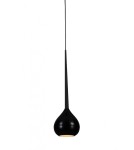 Single pendant lamps - Azzardo AGA 1 BLACK 1xE14 Pendant Black AZ1061 - product 1