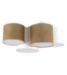 TK Lighting MONA JUTA LAMPA SUFITOWA 4 5908