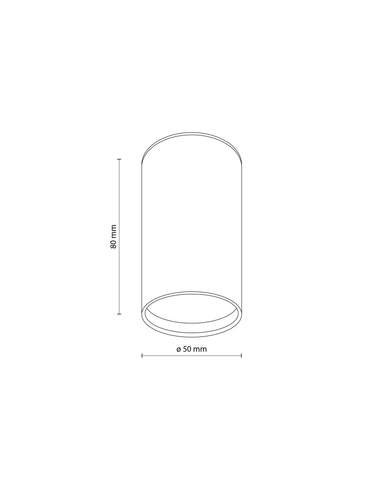 TK Lighting TOP WHITE 1 PUNKTOWA 5766