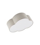 TK Lighting CLOUD LINEN LAMPA SUFITOWA 2 10006