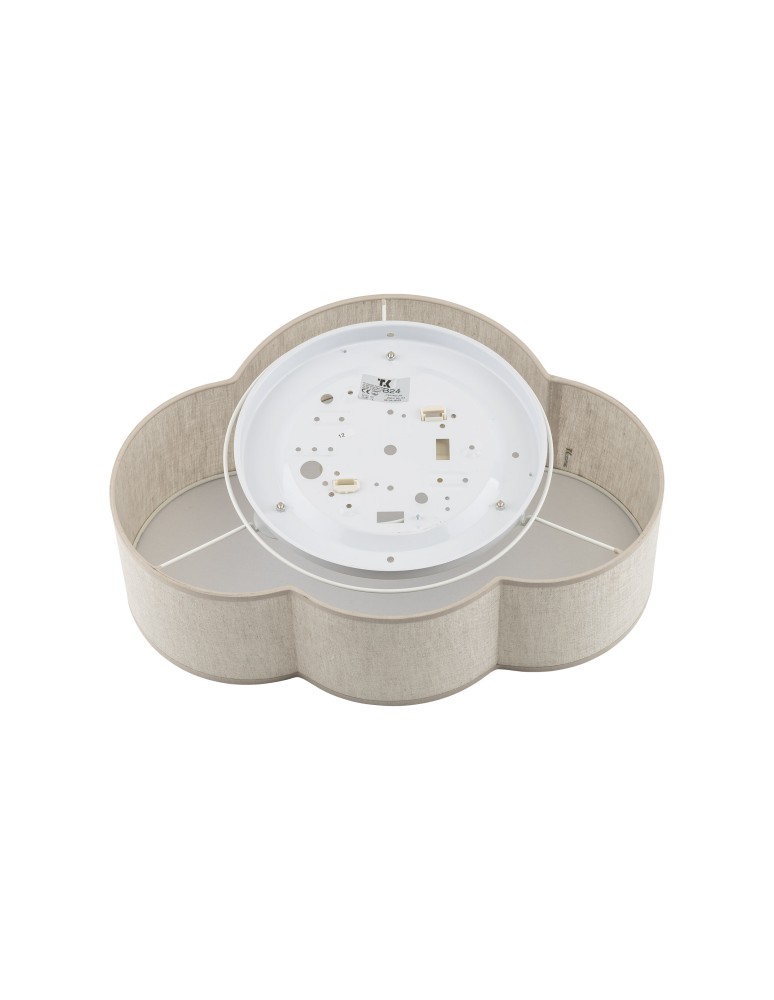TK Lighting CLOUD LINEN LAMPA SUFITOWA 2 10006
