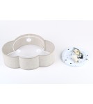 TK Lighting CLOUD LINEN LAMPA SUFITOWA 2 10006