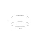 TK Lighting NICOLA YELLOW LAMPA SUFITOWA 380 10154
