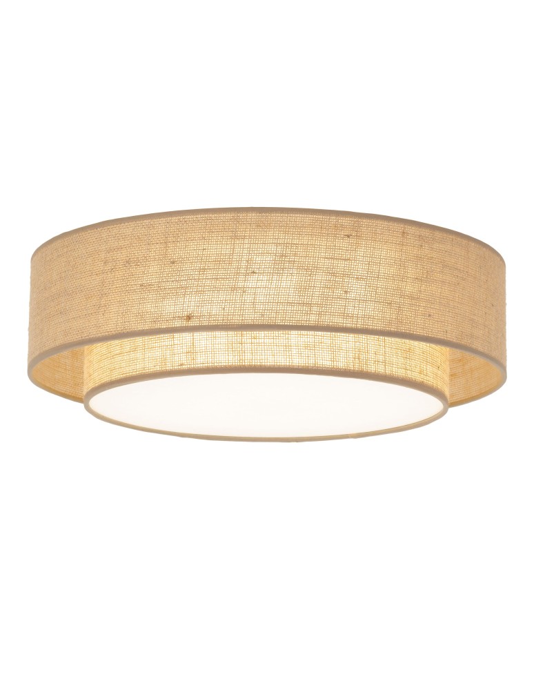 TK Lighting CALISTO JUTA LAMPA SUFITOWA 4  500 11046