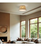 TK Lighting FORMO LEN LAMPA SUFITOWA 2XE27  380 11076