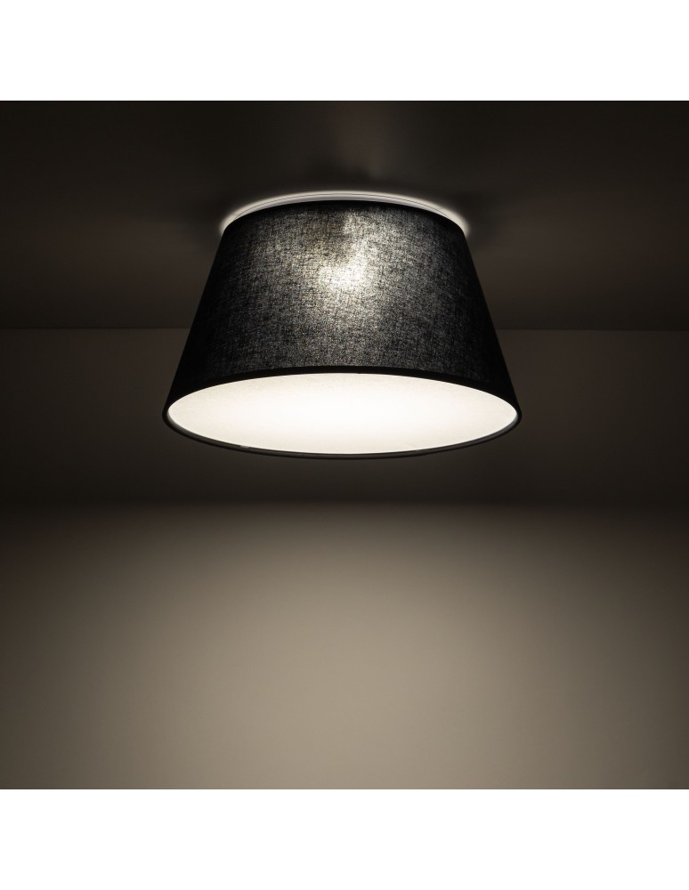 TK Lighting FORMO BLACK LAMPA SUFITOWA 2XE27  380 11206