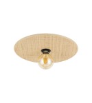TK Lighting CALMA SABIA RAFIA PLAFON 380 1XE27 11350