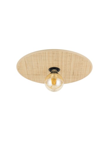 TK Lighting CALMA SABIA RAFIA PLAFON 380 1XE27 11350