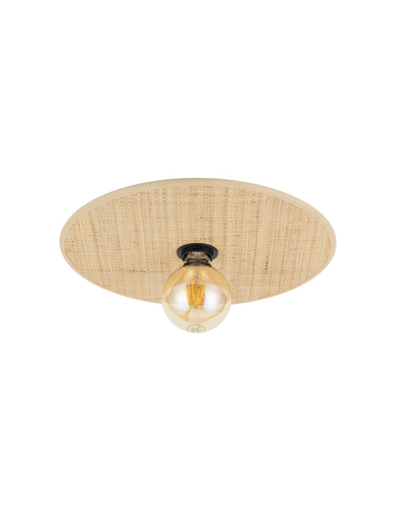 TK Lighting CALMA SABIA RAFIA PLAFON 380 1XE27 11350