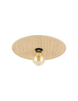 TK Lighting CALMA SABIA RAFIA PLAFON 380 1XE27 11350