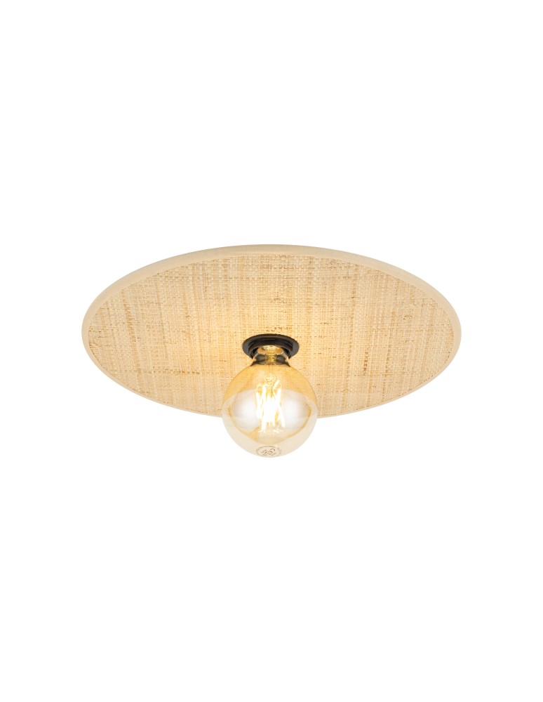TK Lighting CALMA SABIA RAFIA PLAFON 380 1XE27 11350