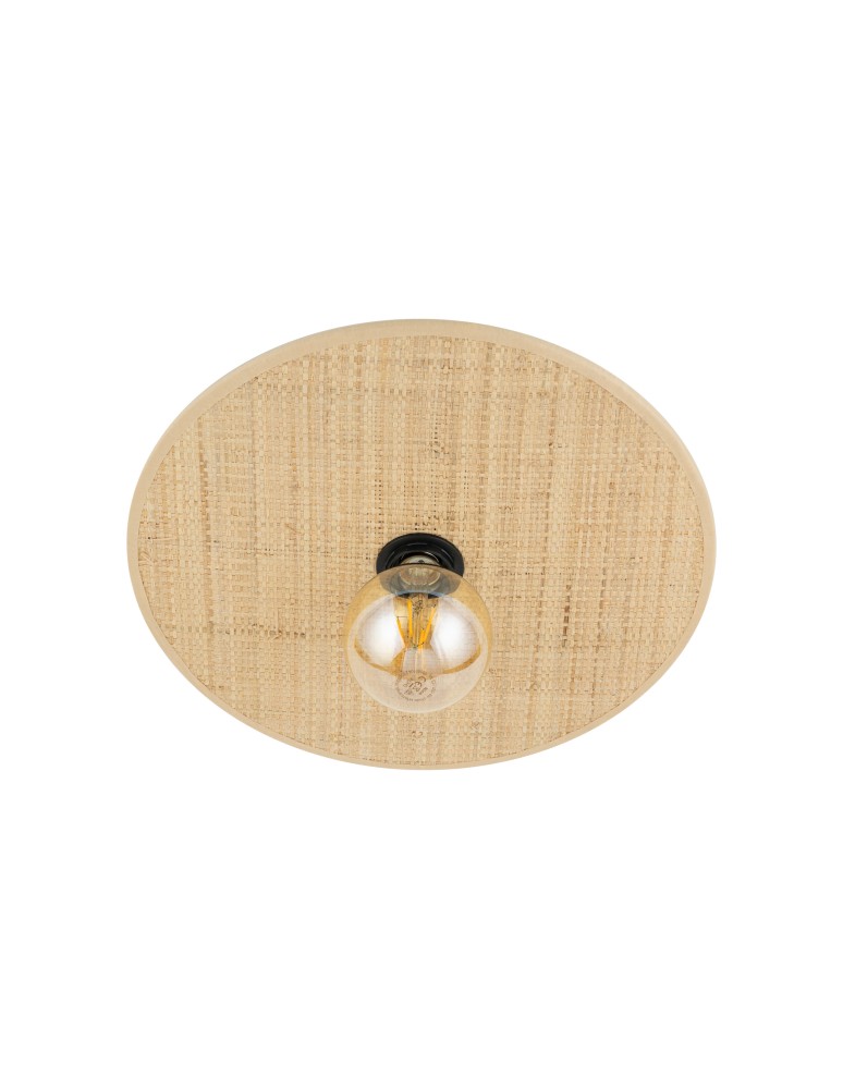 TK Lighting CALMA SABIA RAFIA PLAFON 380 1XE27 11350