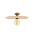 TK Lighting CALMA SABIA RAFIA PLAFON 380 1XE27 11350