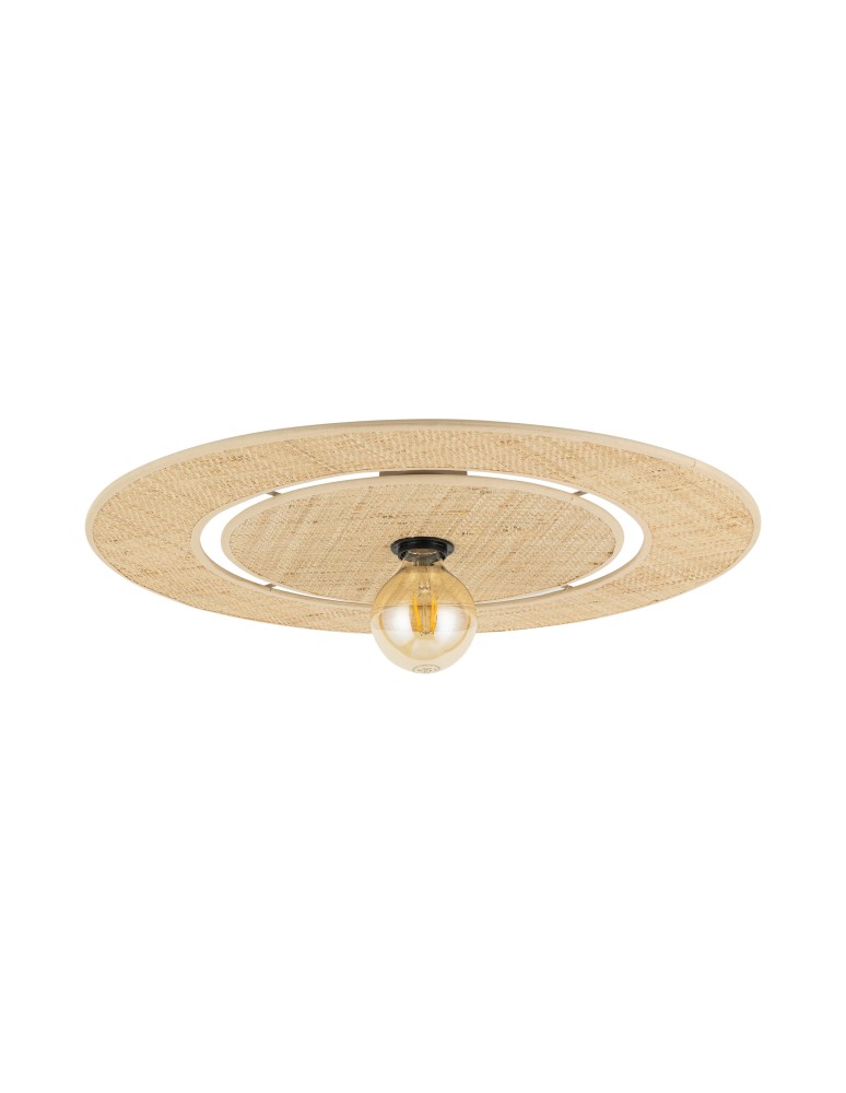 TK Lighting CALMA SABIA RAFIA PLAFON 600 1XE27 11351
