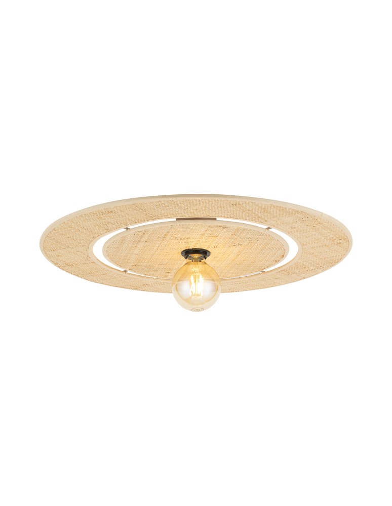 TK Lighting CALMA SABIA RAFIA PLAFON 600 1XE27 11351