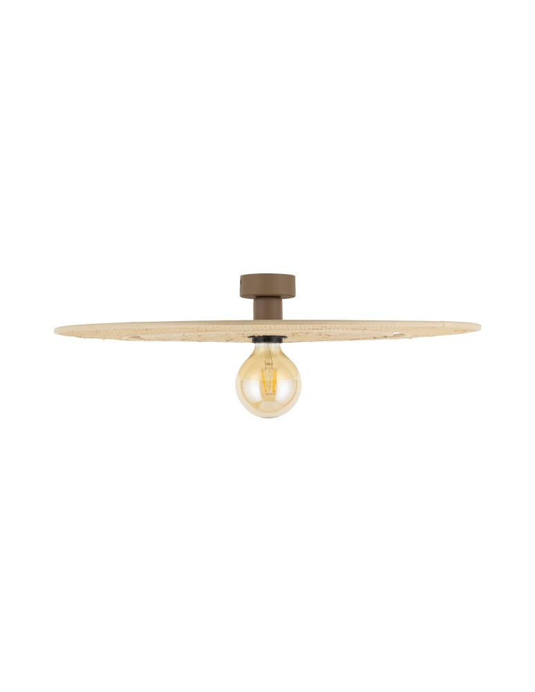 TK Lighting CALMA SABIA RAFIA PLAFON 600 1XE27 11351