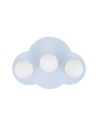 View TK Lighting CLOUD NEW BLUE WALL LIGHT 3XG9 11262