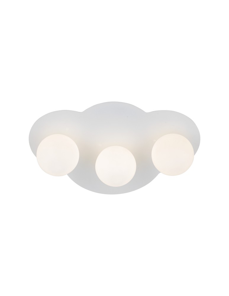 TK Lighting CLOUD NEW WHITE KINKIET 3XG9 11264