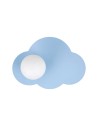 View TK Lighting CLOUD NEW BLUE WALL LIGHT 1XG9 11265