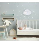 TK Lighting CLOUD NEW WHITE KINKIET 1XG9 11267