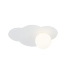 TK Lighting CLOUD NEW WHITE KINKIET 1XG9 11267