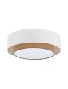 View TK Lighting DUO WHITE CEILING LAMP 4  500 11585