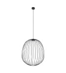 TK Lighting SPHERA L BLACK LAMPA WISZĄCA 1XGX53 11301