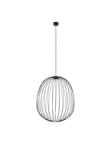 TK Lighting SPHERA L BLACK LAMPA WISZĄCA 1XGX53 11301